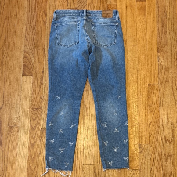 Lucky Brand Lolita Skinny Embroidered Jeans - Picture 5 of 9